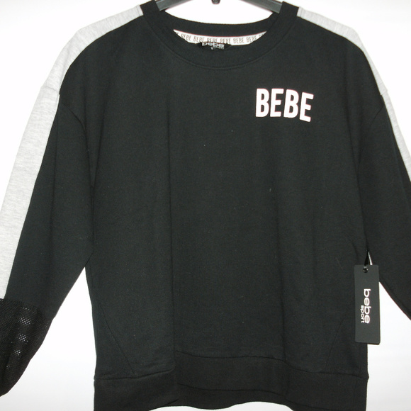BEBE Sport Sweatshirt - NWT - Picture 1 of 3